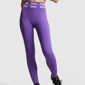 Seamless high waist full length Pink VS Leggings